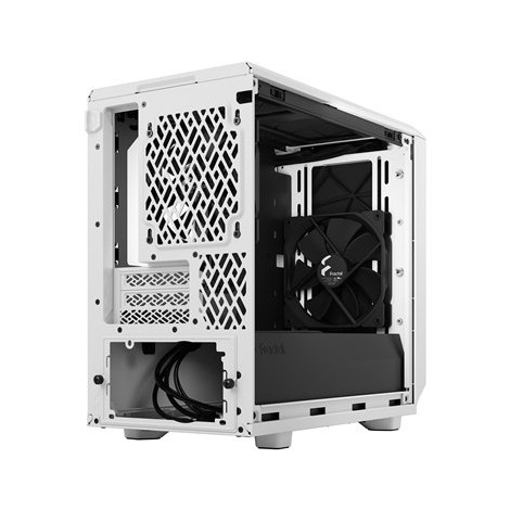 Fractal Design | Meshify 2 Nano | Side window | White TG clear tint | ITX | Power supply included No | ATX - 14